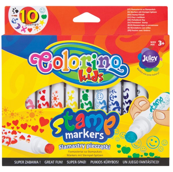 Marqueurs tampons 10pcs